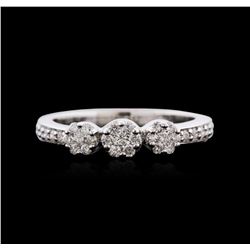 18KT White Gold 0.50ctw Diamond Ring