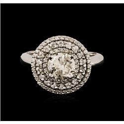 14KT White Gold 1.81ctw Diamond Ring