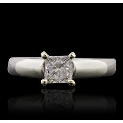 Platinum 0.70ct Diamond Ring