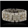 Image 1 : 14KT White Gold 14.92ctw Diamond Bracelet