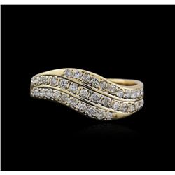 14KT Yellow Gold 0.25ctw Diamond Ring