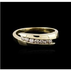 14KT Yellow Gold 0.30ctw Diamond Ring