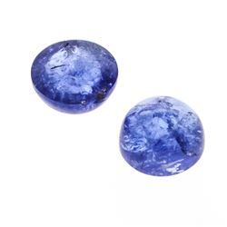 12.16ctw. Round Cabochon Cut Tanzanites