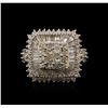 Image 1 : 14KT Yellow Gold 3.60ctw Diamond Ring