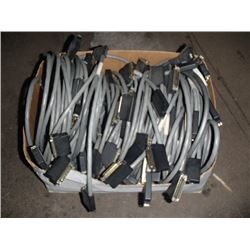 LOT OF 35 MODICON MA-W180-008 8 FOOT PERIPHERAL CABLE