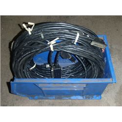 LOT OF 4 MODICON AS-W903-025 CABLE W903-025