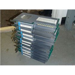 LOT OF 10 ALLEN BRADLEY 1771-IB DC INPUT MODULES