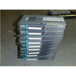 LOT OF 9 ALLEN BRADLEY 1771-IB DC INPUT MODULES