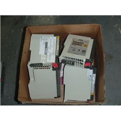 LOT OF MISC MODICON MODULES, see pics for m/n's