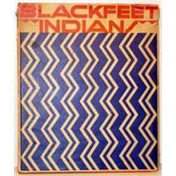 "Blackfeet Indians" Book with 50 Portraits by Winold Reiss (1886-1953). Estimate $300-$400.…