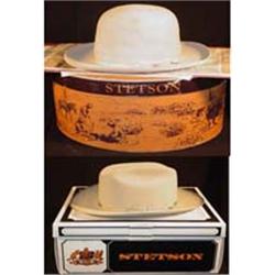 Stetson Hats. 4X Stetson Hat in box. Belonged to Charlie Beil (d.1976), with newspaper article ab…