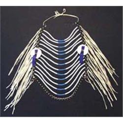 Crow Indian Beaded Man's Loop Necklace. Estimate $600-$800…