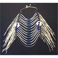 Crow Indian Beaded Man's Loop Necklace. Estimate $600-$800…