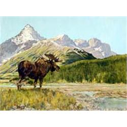 G.H.W. Ashley. Oil on board. "Surveying His Domain." 18" x 24". Estimate $600-$800…