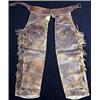 Image 1 : Fine Early Shotgun Chaps. Nice fringe. No maker. Estimate $750-$1,000.…