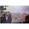 Image 1 : K. McKenna. Oil on canvas. Grand Canyon. 30" x 50". Estimate $1,000-$2,000.…