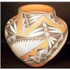 Image 1 : Acoma Pot signed "R. Shroulate". 10.75" tall.  Estimate $600-$800.…