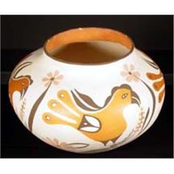 Acoma Indian Pot signed J. Keene. Fine condition. 8" x 10". Estimate $500-$600.…