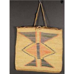 Corn Husk Bag. Nice design. Estimate $500-$600.…