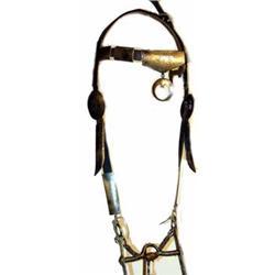 Navajo Indian Silver Bridle. Shows good age. Estimate $1,000-$1,500.…