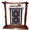Image 1 : Navajo Loom From Two Grey Hills Area. Excellent condition. 38" Tall. Estimate $600-$800.…