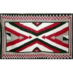 Navajo Indian Ganado Area Rug. 37" x 57". Estimate $500-$700.…