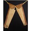 Image 1 : Mexican Chaps. Rough out leather. Fine condition. Estimate $400-$500.…