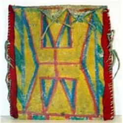 Sioux Indian Parfleche Case, circa 19th century, 9.5  x 8.75 . Estimate $400-$600.…