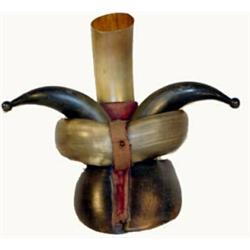 Victorian Horn & Hoof Spill Vase. 7.5" tall. Estimate $100-$200.…