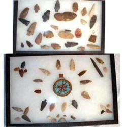 2 Displays of American Indian Points