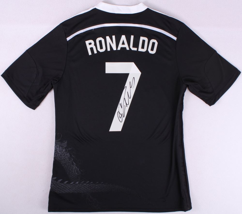 signed ronaldo jersey