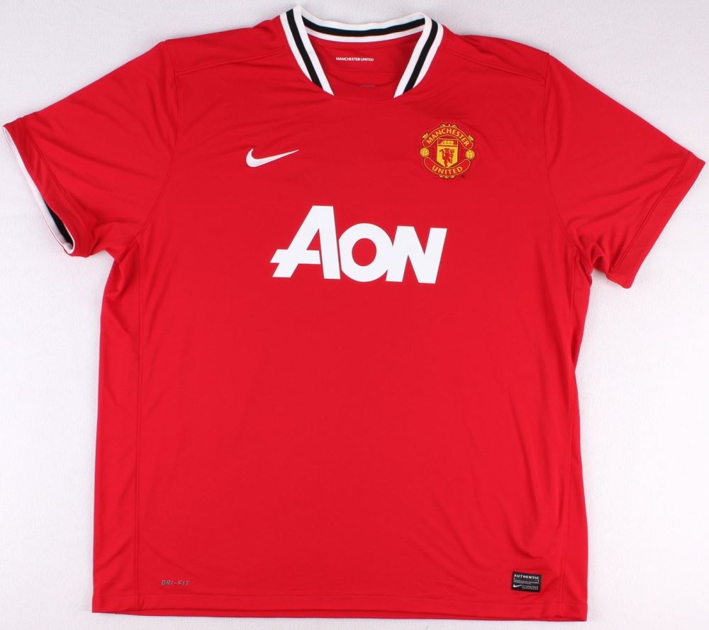 wayne rooney autographed jersey