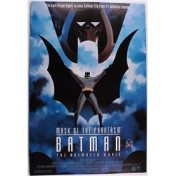 Bob Kane Signed LE 27x40  Batman: Mask of the Phantasm Batman-The Animated Movie  Original One Sheet