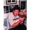 Image 4 : Dan Marino Signed LE Commemorative Football (Mounted Memories)