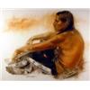 Image 1 : William Whitaker (b.1943). Pastel. "The Custer Ground." Very collectible artist. 26" x 32". Estim…