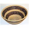 Image 1 : Mono Indian Basket. Rattlesnake design. Excellent condition. 4" x 9.5". Estimate $750-$1,000.…