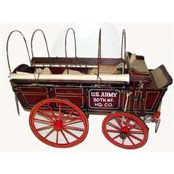 Miniature Artillery Wagon. Made by the Dale Ford Co. - the acknowledged masters of miniatures.Gre…