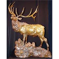 Gary Schildt (b.1938). Huge bronze sculpture by one of Montana's favorite artists.  The Exalted R…