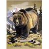 Image 1 : Elmer Sprunger (b.1919). Oil on canvas. "Grizzly." 9.5" x 7.5". Estimate $750-$1,000.…