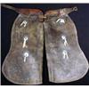 Image 1 : Large Batwing Chaps with lots of studs & conchos. Good condition. Estimate $750-$1,000.…