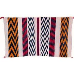 Navajo Indian Double Saddle Blanket, circa 1910. Fine condition. 60  x 35 . Estimate $1,000-$1200…