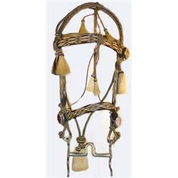 Hitched Horse Hair Bridle. Probably Walla Walla Prison. Old & collectible. Estimate $2,000-$3,000…