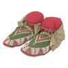 Image 1 : Sioux Indian Ceremonial Moccasins. Beaded top & bottom. Old & in excellent condition. 9.5" long. …