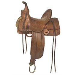 George Lawrence Loop Seat Saddle. Estimate $6,000-$8,000.…