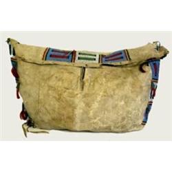 Cheyenne Indian Possible Bag. Ex Harold Ickes Collection - Secretary of Interior Under Franklin D…