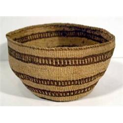 North West Coast Indian Basketry Hat. Excellent Condition. Ex Otha Wearin collection. Estimate $4…