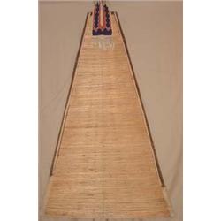 Teepee Backrest. Ex Otha Wearin collection. 55" long. Estimate $1,500-$2,000.…