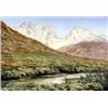 Image 1 : Belmore Browne (1880-1954). Oil on board. "Indian Summer, Rockies." circa 1939. 18" x 26". Estima…