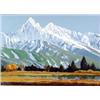 Image 1 : Roy Kerswill (1925-2002). Oil on canvas. "Mission Magic". 21" x 30". Estimate $3,000-$4,000.…