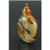 Image 9 : 4 Pieces Chinese Agate Snuff Bottles